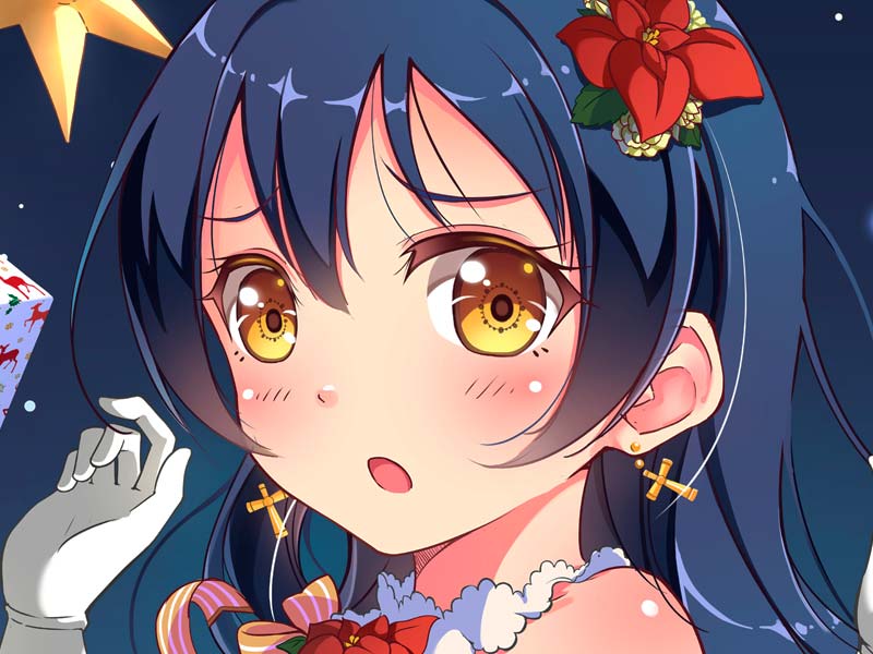 サンタ海未ちゃんサムネイル
